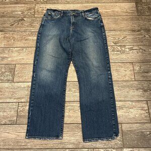 Lucky Brand Dungarees Gene Montesano Mens Size 38 Straight Denim Jeans 38x31
